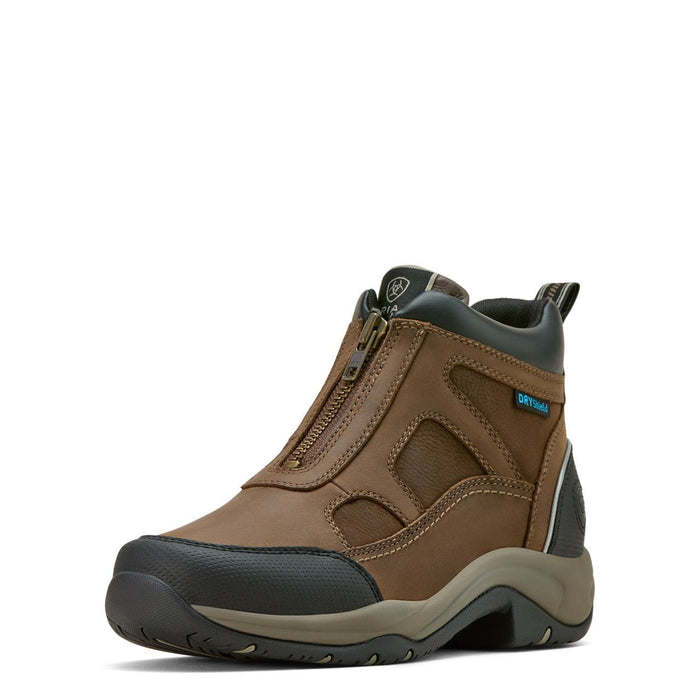 Ariat Women's Terrain Zip Waterproof Boot - AI5DQ - Palm Brown - 5.5 B - 1