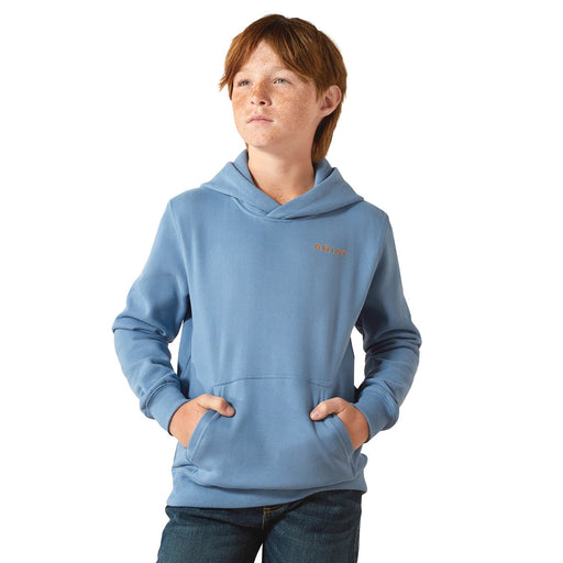 Ariat Youth Hoodie - AI8NH - Blue - XSmall - Each - 1