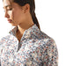 Ariat Youth Lowell 3.0 1/4 Zip Performance Baselayer - UV Protection and Thumbholes - AIBDV - Xsmall - Each - 3
