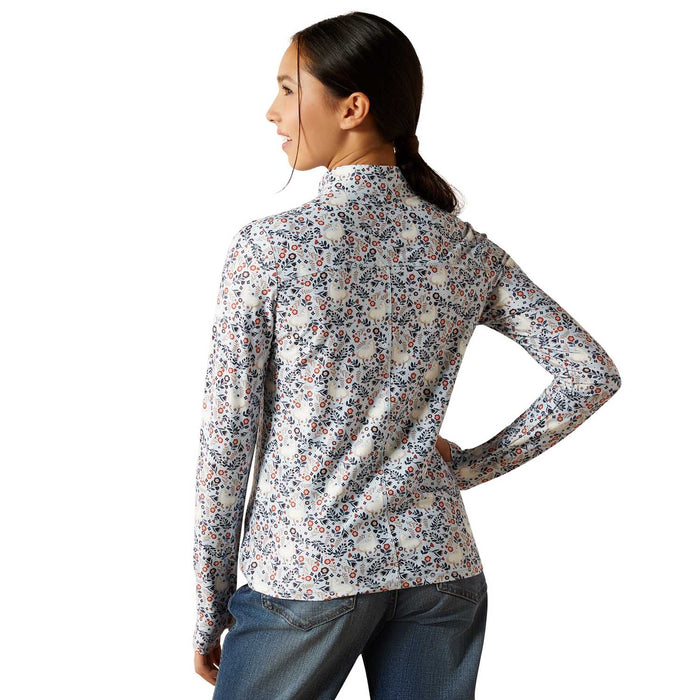 Ariat Youth Lowell 3.0 1/4 Zip Performance Baselayer - UV Protection and Thumbholes - AIBDV - Xsmall - Each - 2