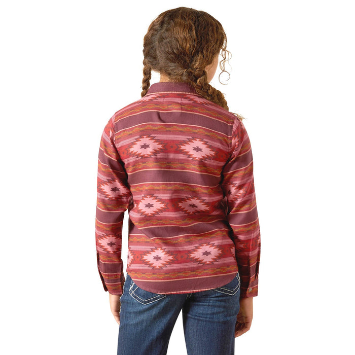 Ariat Youth Shirt - AI8PA - Rosa Southwest - Xsmall - Each - 5