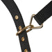 Arma Fleece Lined Lunge Cavesson – Adjustable Nylon Training Cavesson for Horses - SEP26V - Full - Black - 3