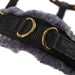 Arma Fleece Lined Lunge Cavesson – Adjustable Nylon Training Cavesson for Horses - SEP26V - Full - Black - 4