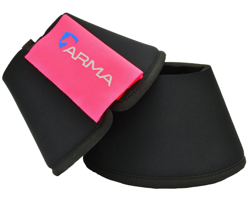 Arma Neoprene Overreach Bell Boots for Horses - SEPOV - Black - Cob - 3