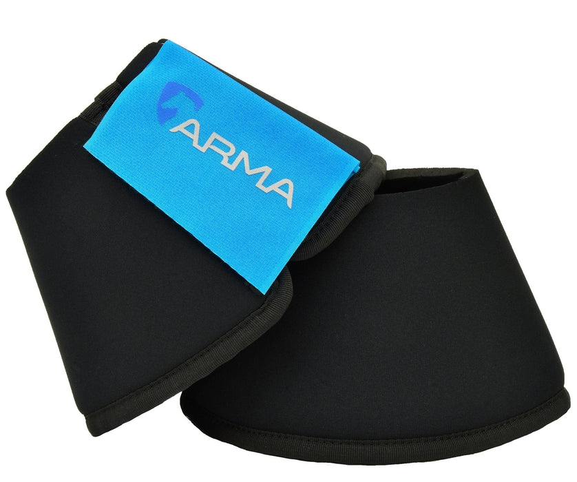 Arma Neoprene Overreach Bell Boots for Horses - SEPOV - Black - Cob - 1