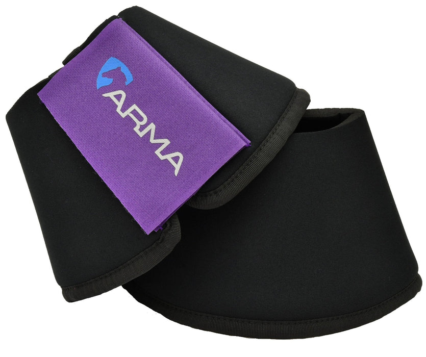 Arma Neoprene Overreach Bell Boots for Horses - SEPTL - Plum - XFull - 4