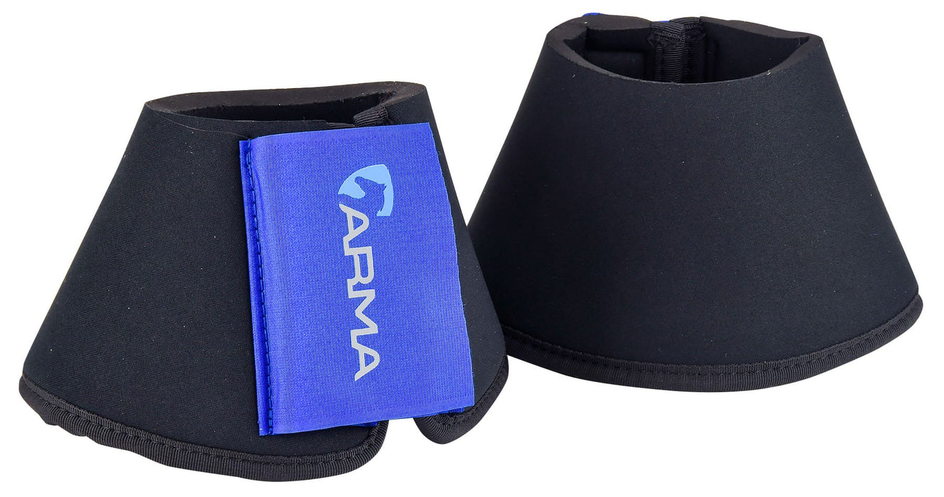 Arma Neoprene Overreach Bell Boots for Horses - SEPTM - Royal Blue - XFull - 7