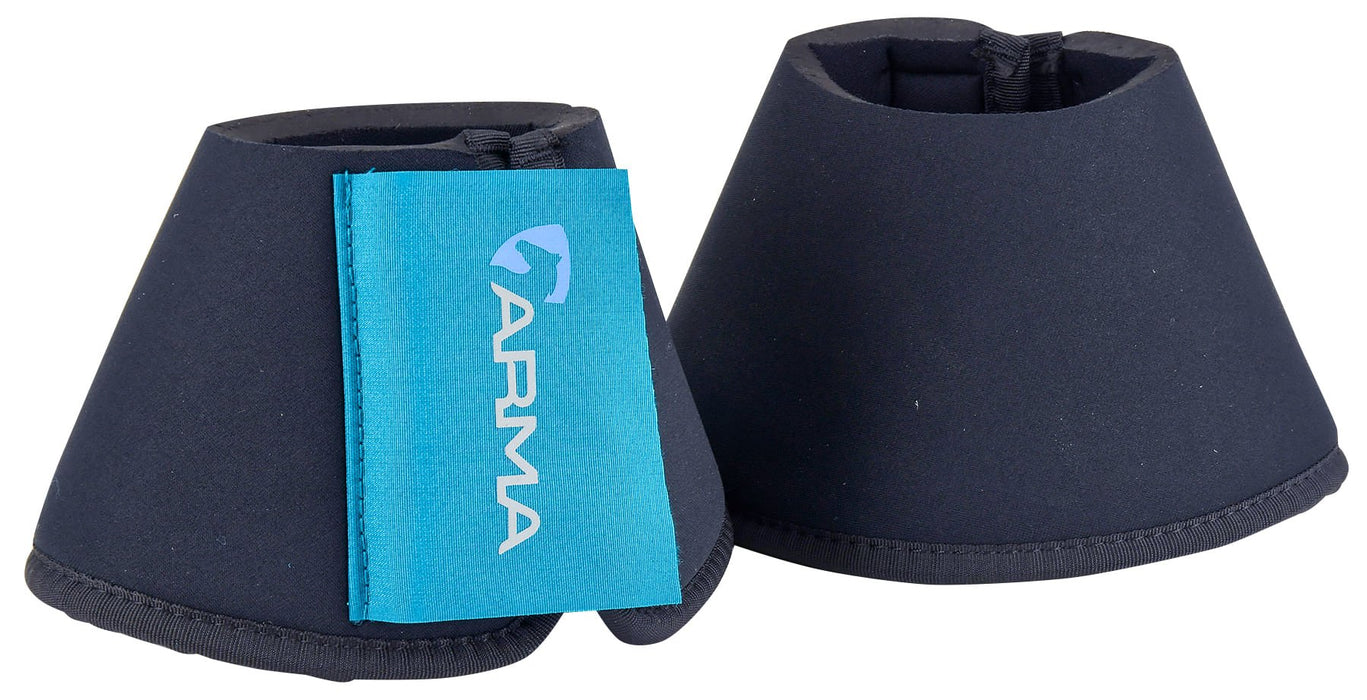 Arma Neoprene Overreach Bell Boots for Horses - SEPTM - Royal Blue - XFull - 8