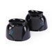Arma Smooth Gloss Bell Boots for Horses, Pair - SEP2AV - Black - Full - 1