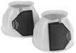 Arma Smooth Gloss Bell Boots for Horses, Pair - SEP2BG - White - Cob - 8