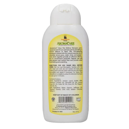 AromaCare™ Citrus Flea Defense Pet Shampoo - PGU9 - 13.5 oz - 2