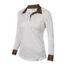 Aubrion Girl's Equestrian Style Long Sleeve Show Shirt - SEP4S5 - Small - Floral - 2