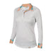 Aubrion Girl's Equestrian Style Long Sleeve Show Shirt - SEP5AE - Small - Ditsy - 1