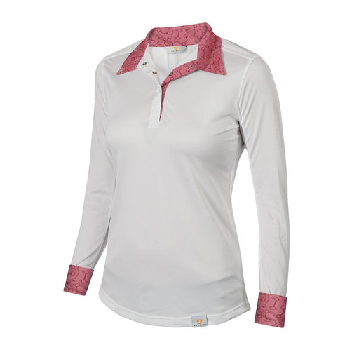 Aubrion Ladies Equestrian Style Long Sleeve Show Shirt - SEP4SB - Medium - Bit - 1