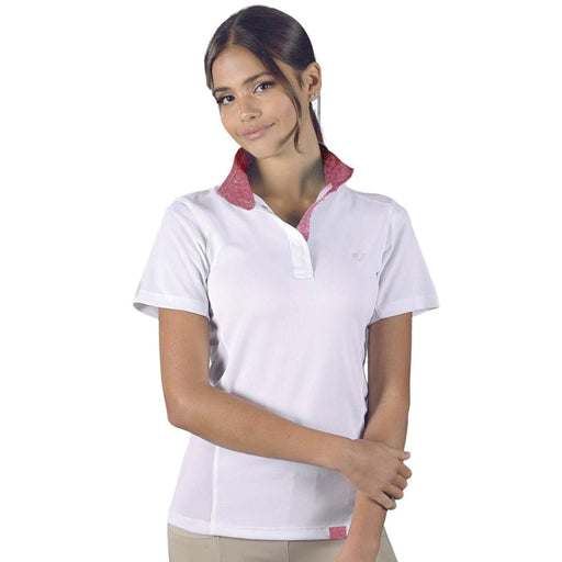Aubrion Ladies Equestrian Style Short Sleeve Show Shirt - SEP4RC - Large - Bit - 1