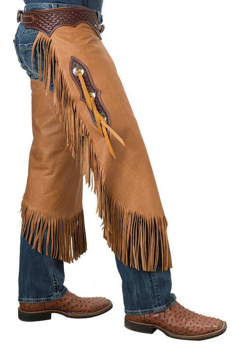 Basketweave Yoke Chinks - WLC1ET - Small - 8