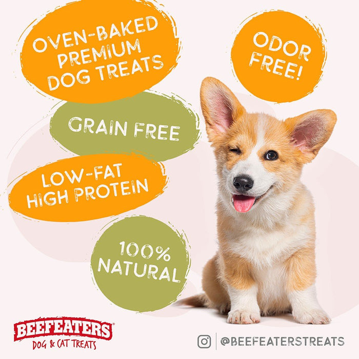 Beefeaters Rawhide Free Knotted Dog Bone - 031BE-02574 - Chicken - Mini, 12ct - 2