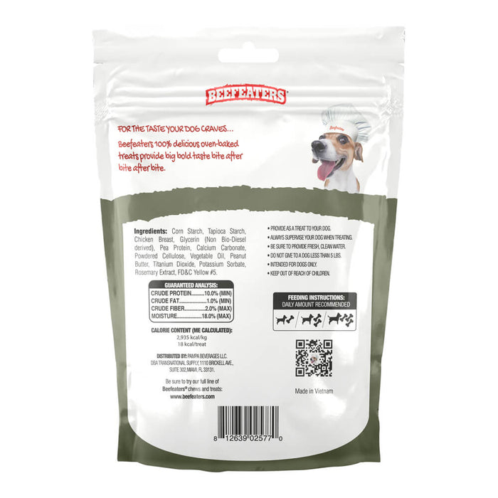 Beefeaters Twist Sticks, Rawhide Free, Oven Baked Dog Treats - Peanut Butter Flavored - 031BE-02577 - Peanut Butter - 8.5 oz - 5