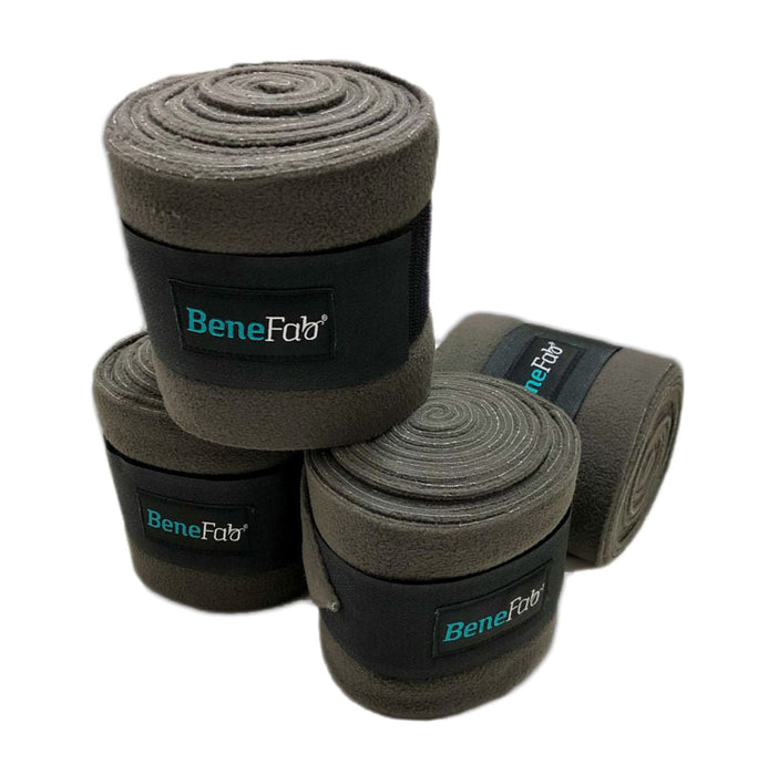 BeneFab Therapeutic Polo Wraps, Gray, 4 pk - HHO12 - Pony - 1