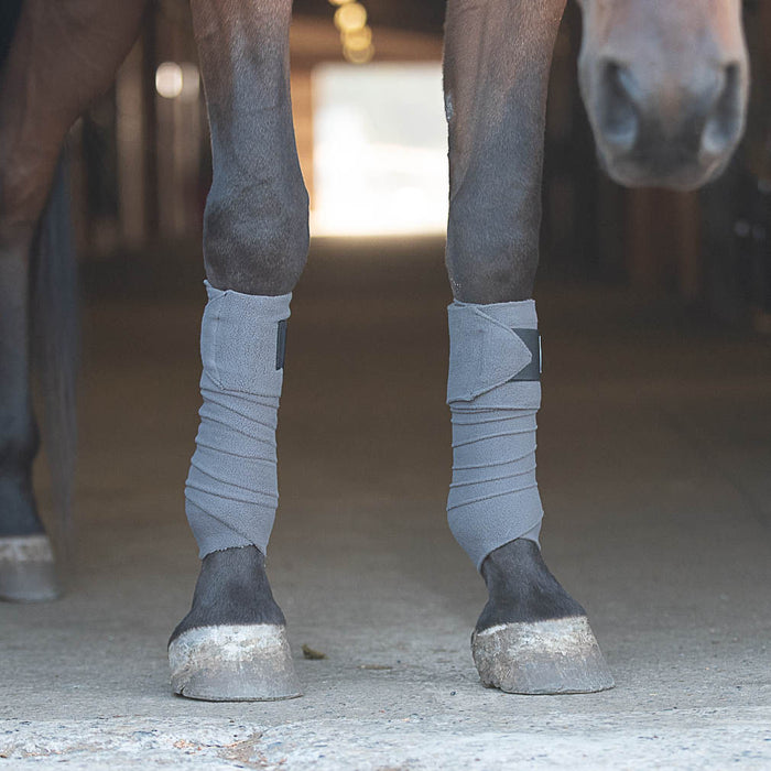 BeneFab Therapeutic Polo Wraps, Gray, 4 pk - HHO12 - Pony - 2