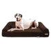 Big Barker 7" Thick Orthopedic Sofa Dog Bed for Large & Giant Breed Dogs – Vet Recommended, Joint Support, Durable Foam - Jeffers - Dog Supplies > Dog Beds