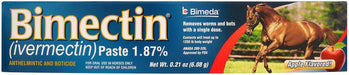 Bimectin Paste Horse Dewormer, 1-Dose - 4CB1 - Apple - Single Pack - 1
