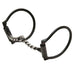 Jeffers Black Steel Offset Dee Horse Bit, Snaffle Mouth - A8GB - 9