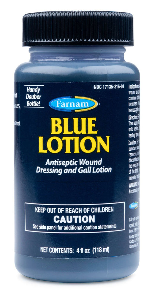 Blue Lotion Antiseptic Wound Dressing — Pet Supplies 4 Less