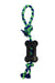 Bone with Rope Handle Toy - 1S13F - Blue/Green - 1