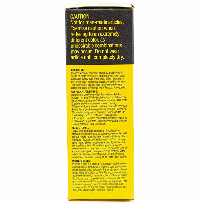 Suede and Roughout Dye 4 oz Color Grey