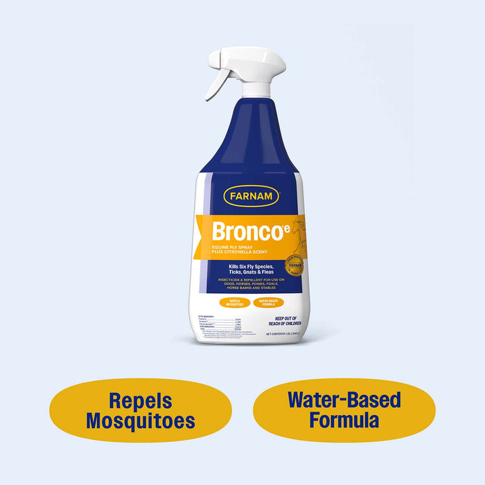 Bronco e Equine Fly Spray - FABY - 32 oz - 1 - 14