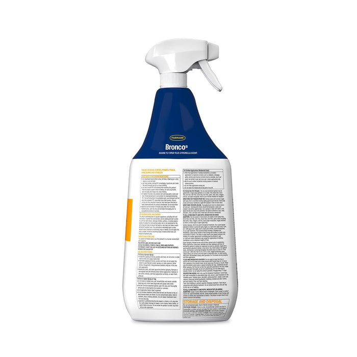 Bronco e Equine Fly Spray - FABY - 32 oz - 1 - 10