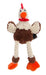 Brown Skinny Rooster Dog Toy - J61AS - Mini - 2