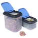 Trip & Treat 2pk Totes Color Blue/Black Lid / Clear Base
