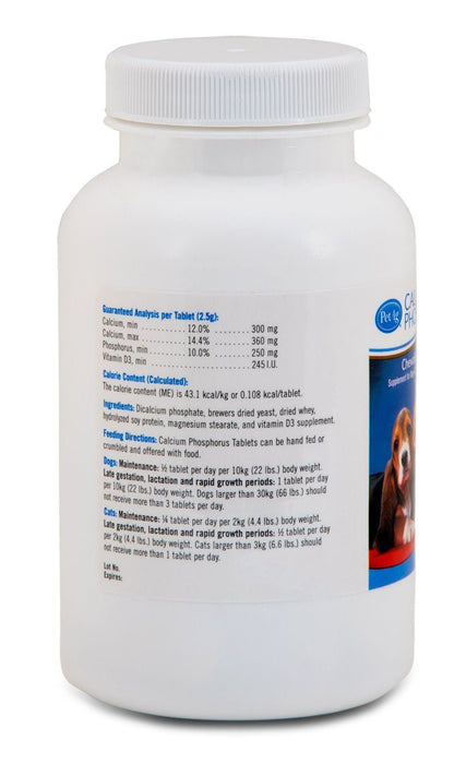 Calcium Phosphorus Tablets for Dogs & Cats - B7CJ - 50 Chewable Tablets - 3