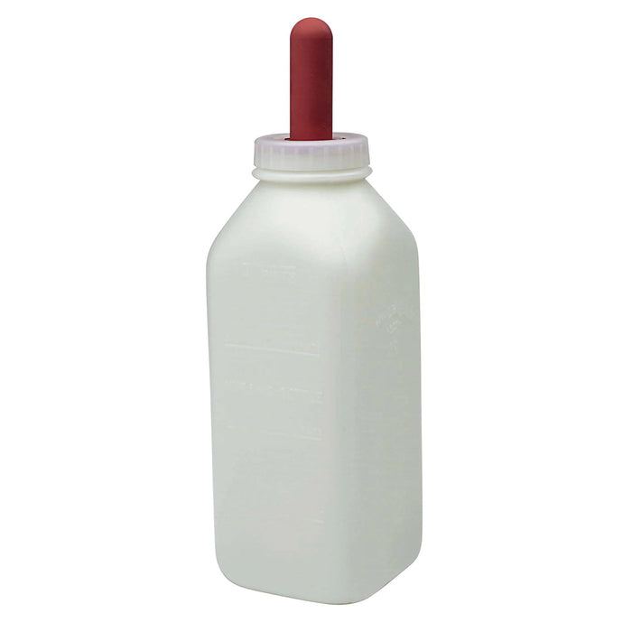 Calf Bottle with Screw - On Nipple - A2CP - Bottle with Screw - On Cap and Nipple - 1