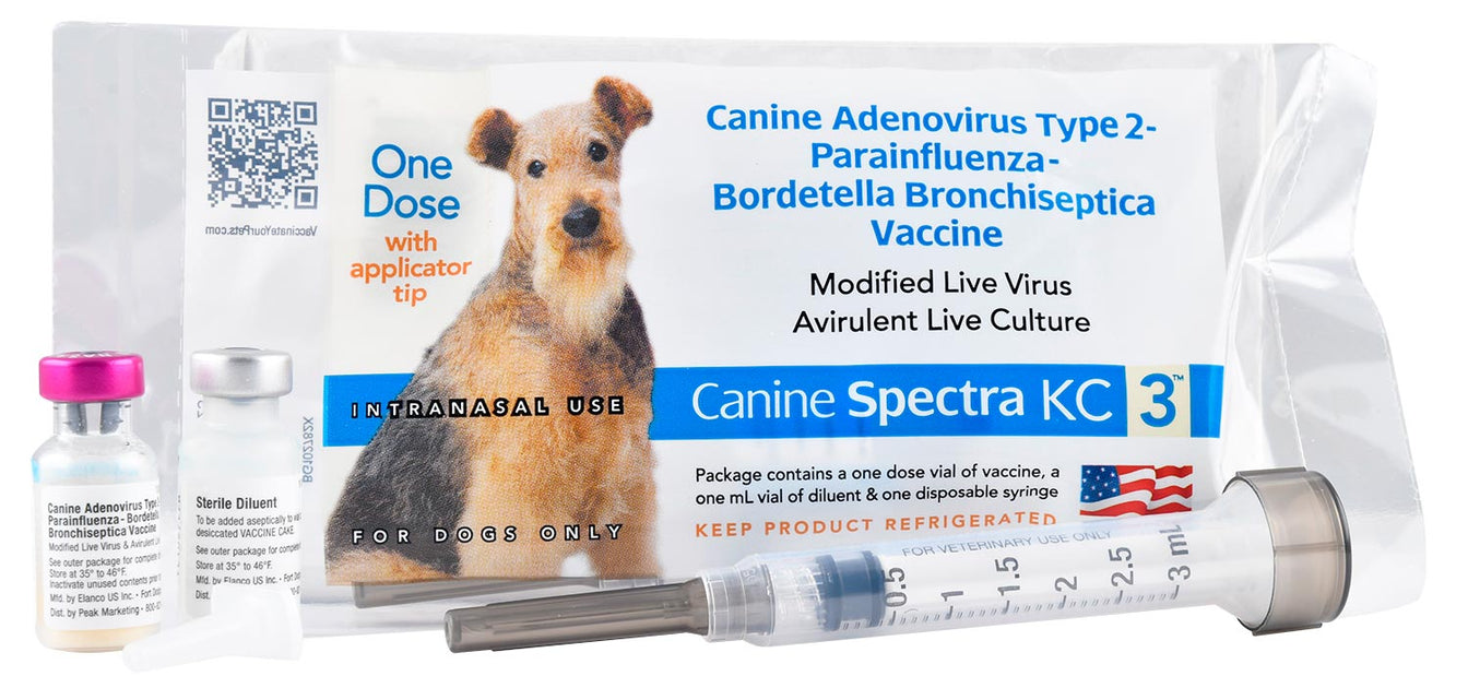 Canine Spectra KC 3 Intranasal Dog Vaccine, Single Dose — Pet
