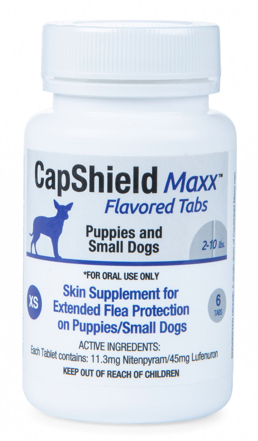 CapShield Maxx Flavored Tabs for Dogs - AA21D - 2 - 10 lbs - Single Pack - 1