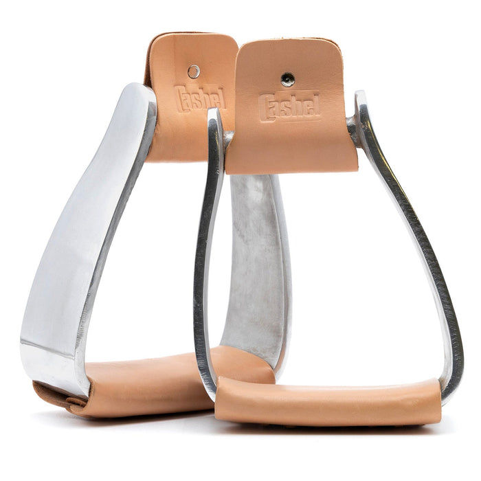 Cashel Aluminum Slanted Stirrups, Pair - QLEC - 3 in x 5.5 in - 3