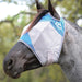 Cashel Crusader Fly Mask for Horses with Forelock Hole and UV Sun Block - QL1G7 - Wounded Warrior Blue - Yearling - 9