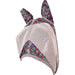 Cashel Crusader Fly Mask with Ears for Horses, Durable Micromesh UV Protection - QL1E5 - Warmblood - Black Tribal - 15