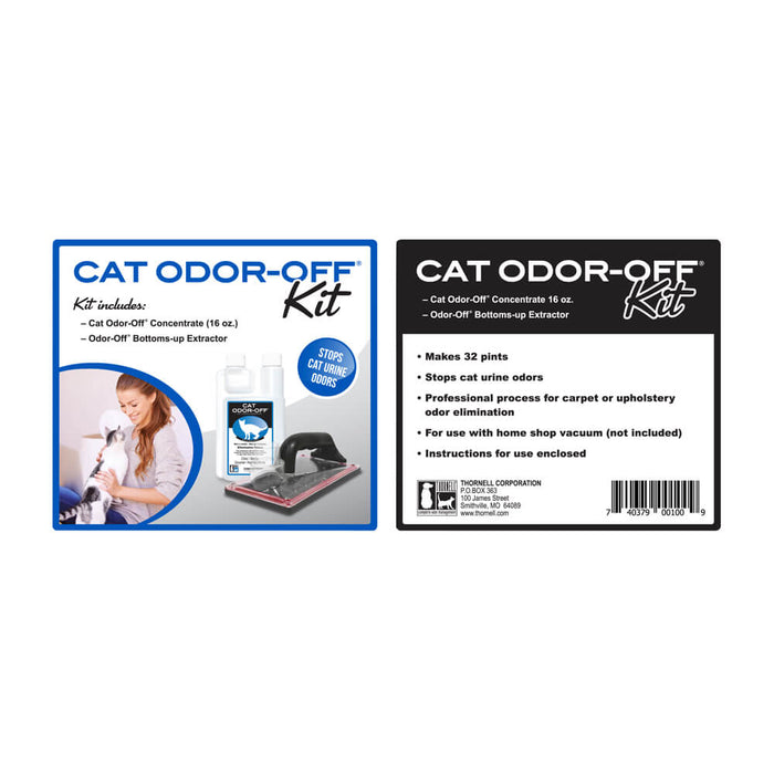 Cat Sample Extractor Thornell Odorcide Cat Odor-Off Odor Eliminator Extractor Kit — Pet ...