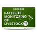 CERES RANCH Satellite Monitoring Signs for Cattle Theft Protection - CT2-11 - 1