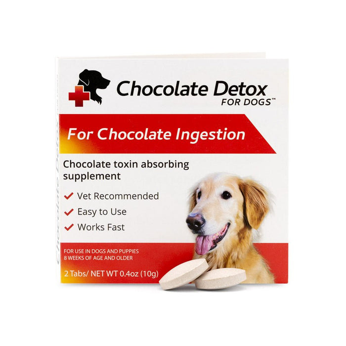 Chocolate Detox for Dogs, 2 Tablets - CH2AA - Beef Liver - 2 ct - 1