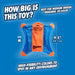 Chuckit! Flying Squirrel, Medium - DKXR - Orange/Blue - Medium - 7