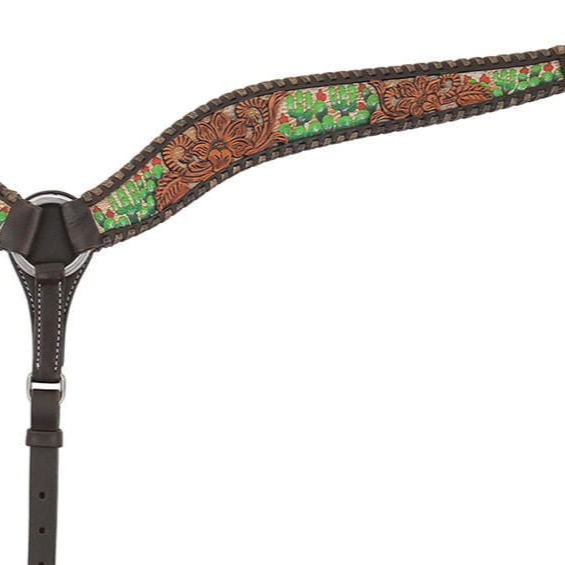 Circle Y Cactus Country Breast Collar