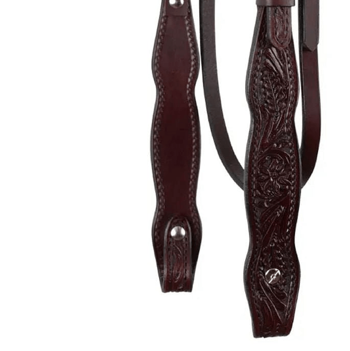 Circle Y Great Oak Browband Headstall, Full - RD1FM - Walnut - Full - 4