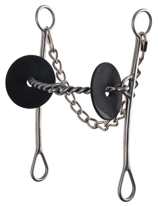 Circle Y Martha Josey - Mitchell 2 - Piece Twist Reverse Lifter Bit - RD1J8 - Stainless Steel - 5" - 1