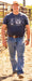 Circle Y Men's Patch Logo Tee - RD1K9 - Navy - M - 2