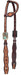 Circle Y Saturn Rising One Ear Headstall, Full - RD1FC - Vintage Brown - Full - 1